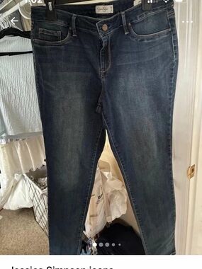 Jessica Simpson Skinny Jeans in Dark Blue Wash